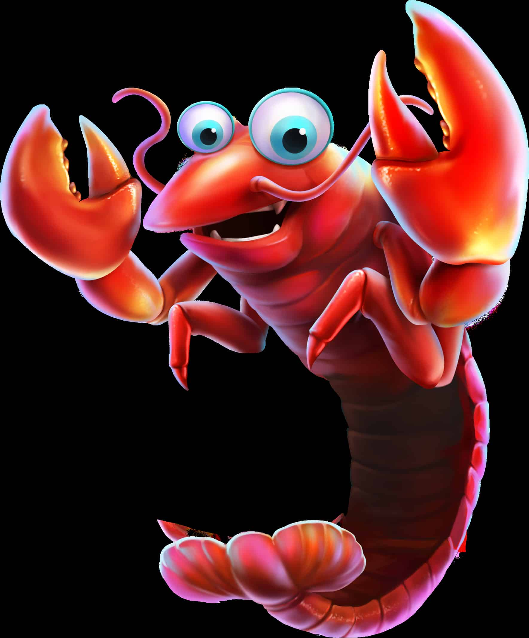 The Lobster, one of the main characters of the Ice Lobster slot game