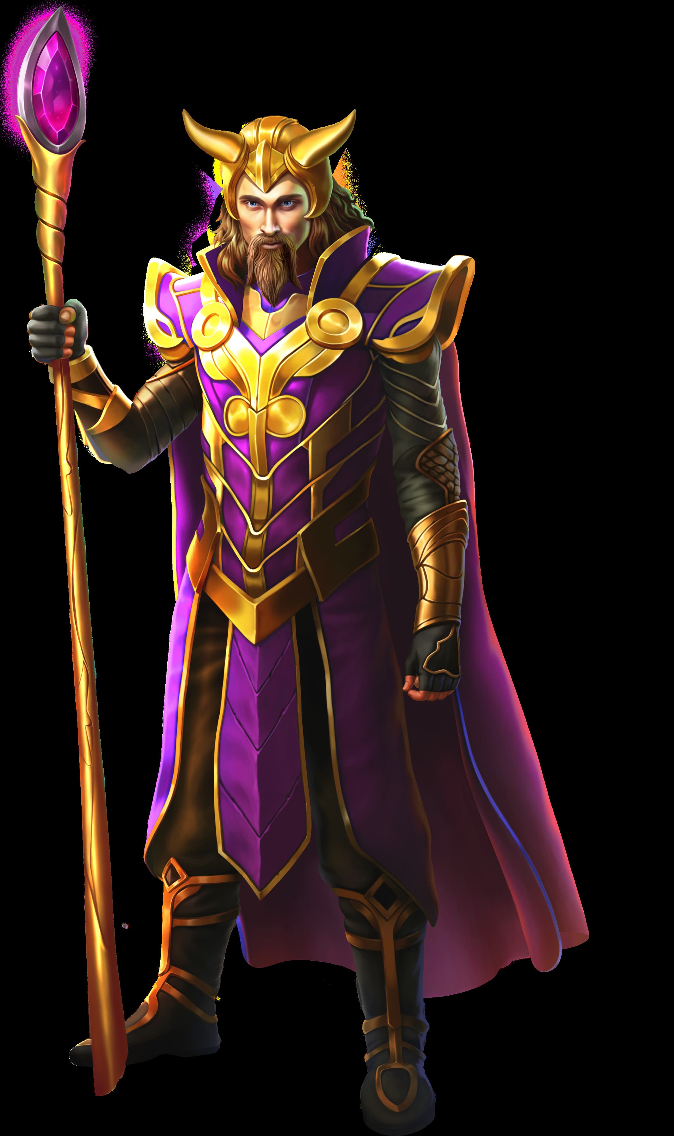 Loki, the main character of the Loki’s Riches slot game