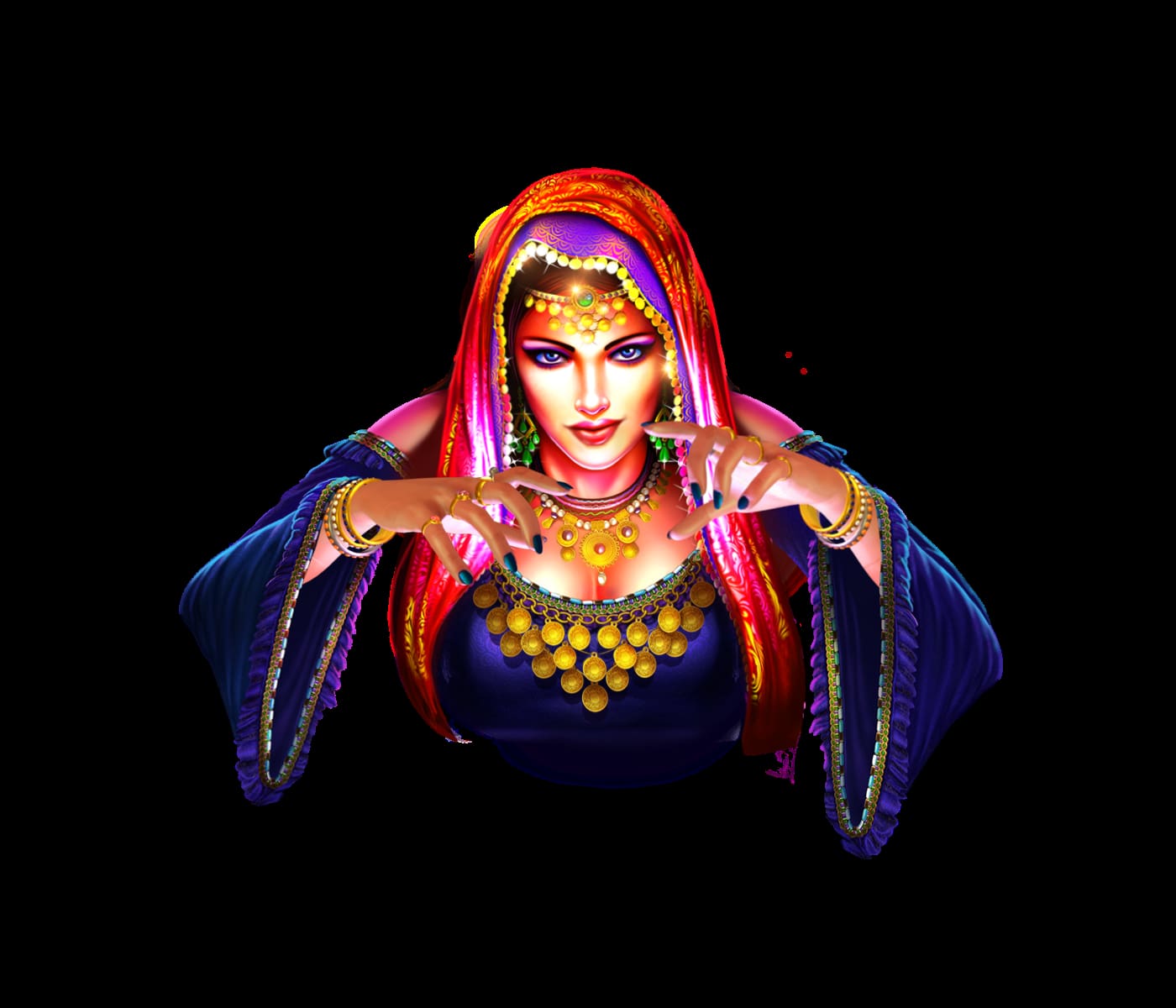 Madame Destiny, main character of the Madame Destiny slot game