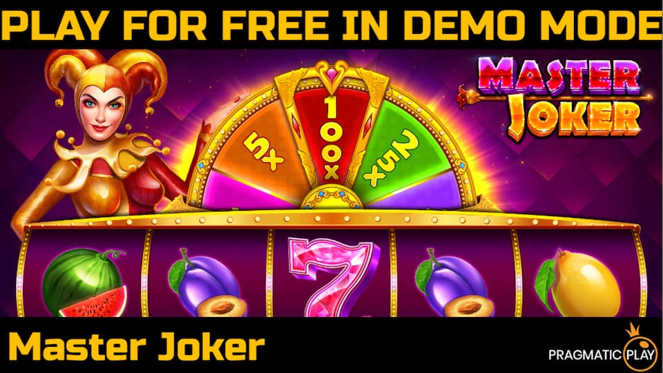 Master Joker slot game by Pragmatic Play. Play for free in demo mode.