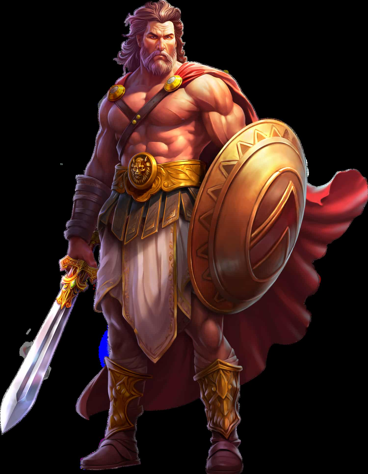 Perseus, main character of the Medusa's Stone slot game