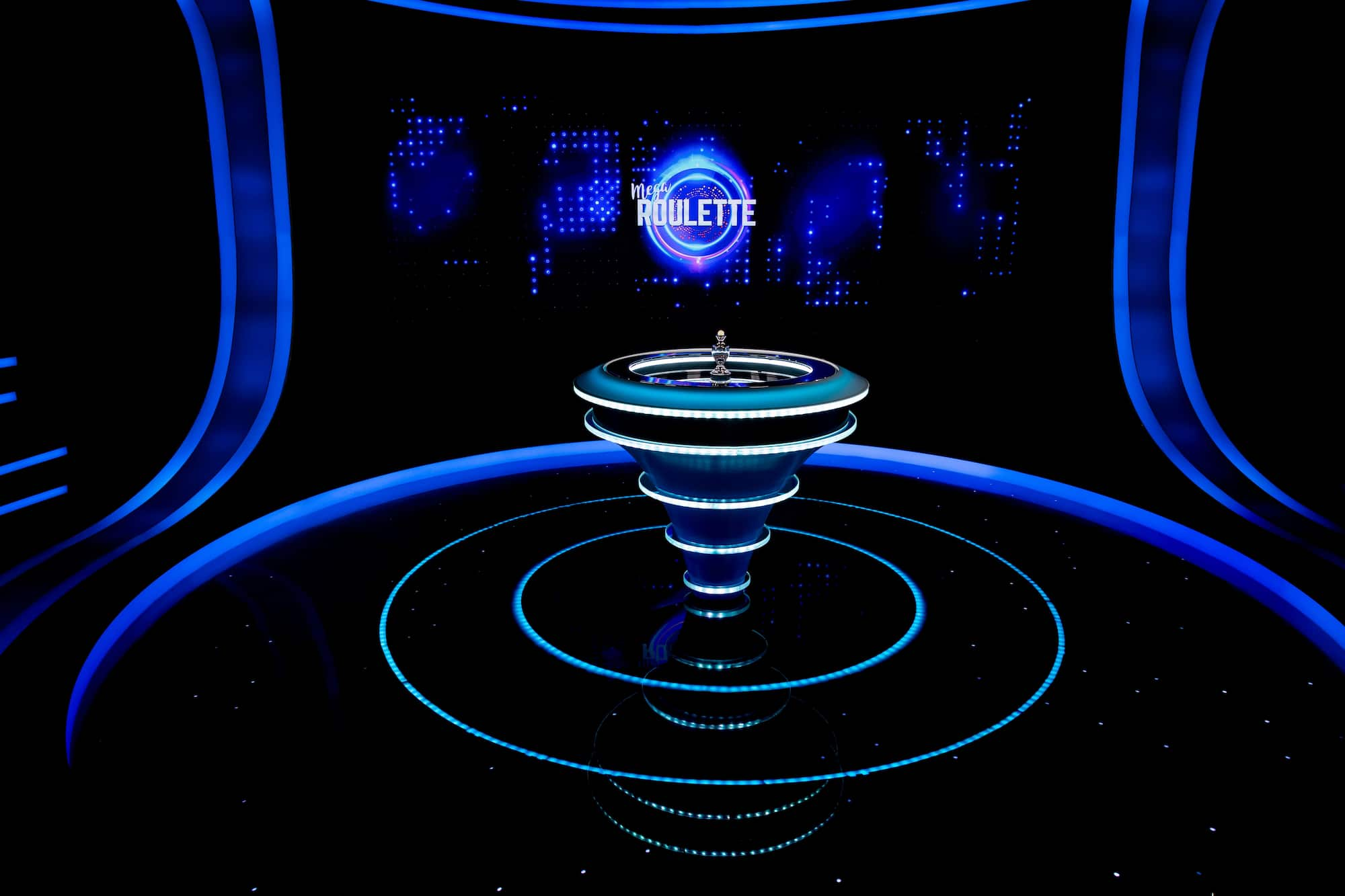 The main hall of the studio - Mega Roulette live game show