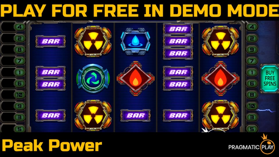 Peak Power slot game by Pragmatic Play. Play for free in demo mode.