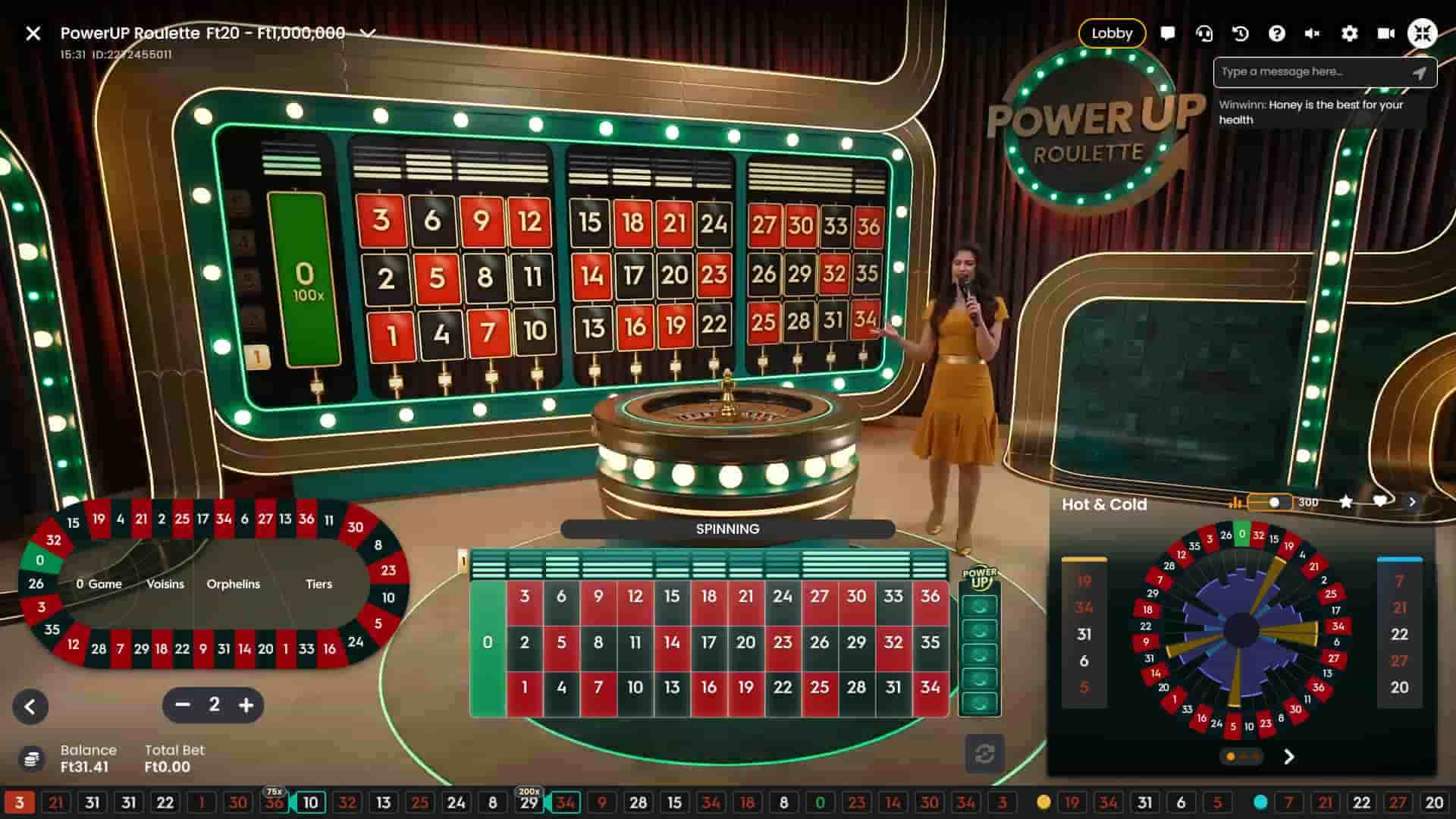 PowerUP Board Reveal - PowerUP Roulette live game show