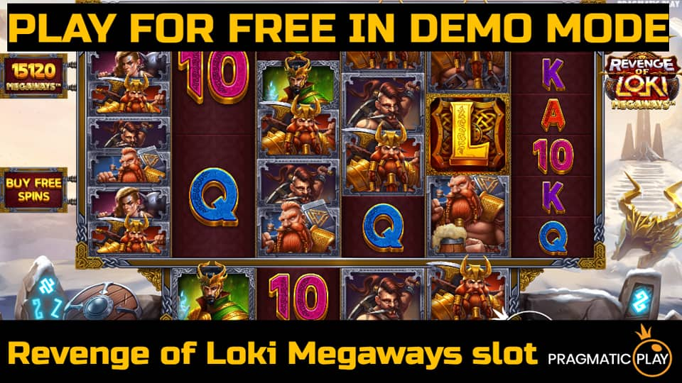 Revenge of Loki Megaways slot game by Pragmatic Play. Play for free in demo mode.