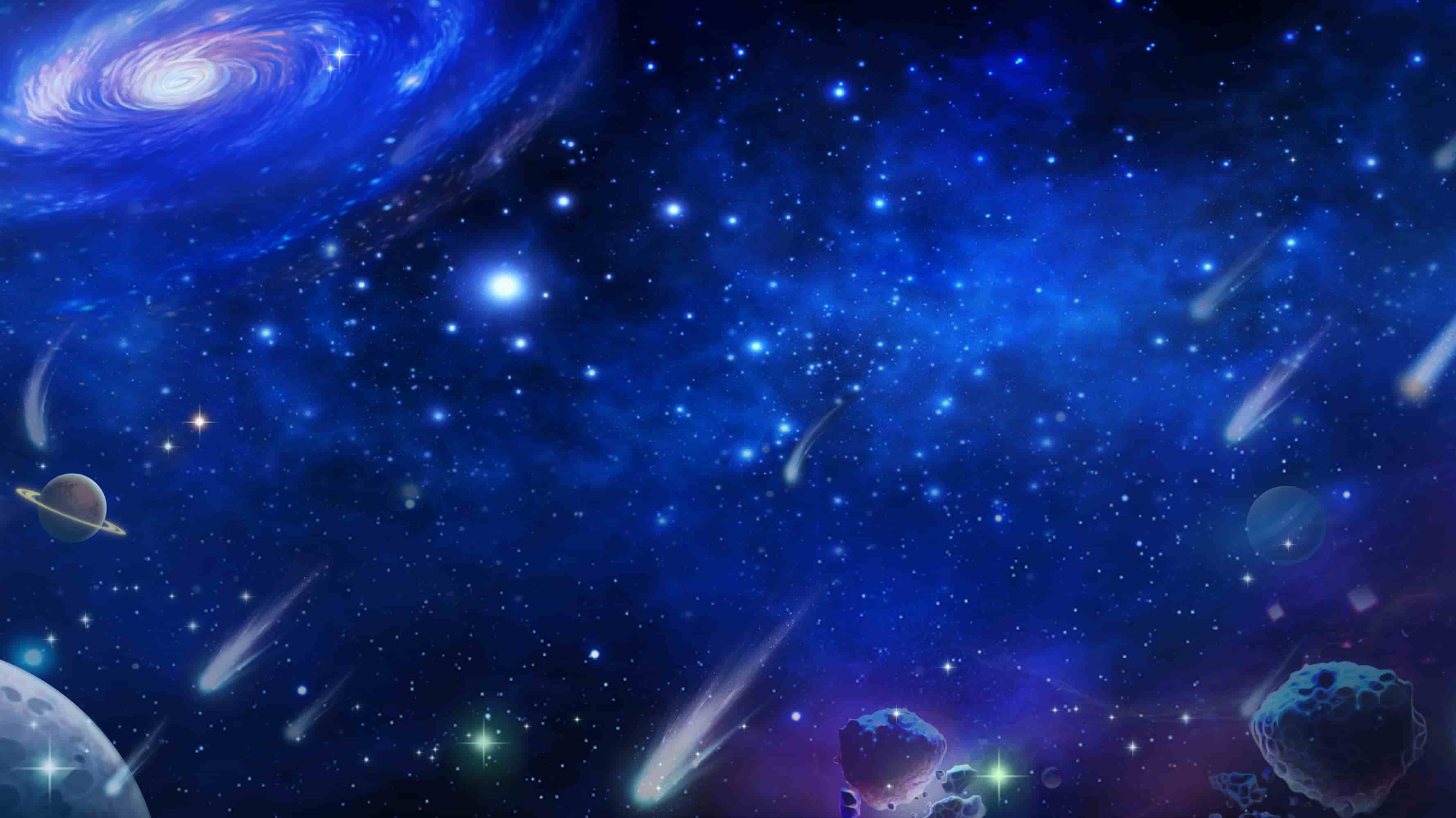 The Cosmos, one of the bonus games' scenes in the Starlight Princess Pachi slot game