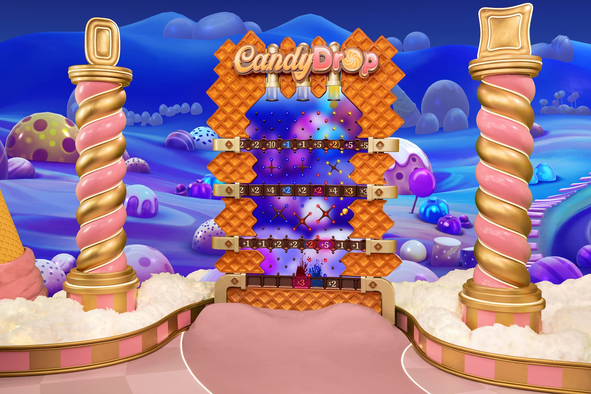 The Candy Drop machine - Sweet Bonanza CandyLand live game show