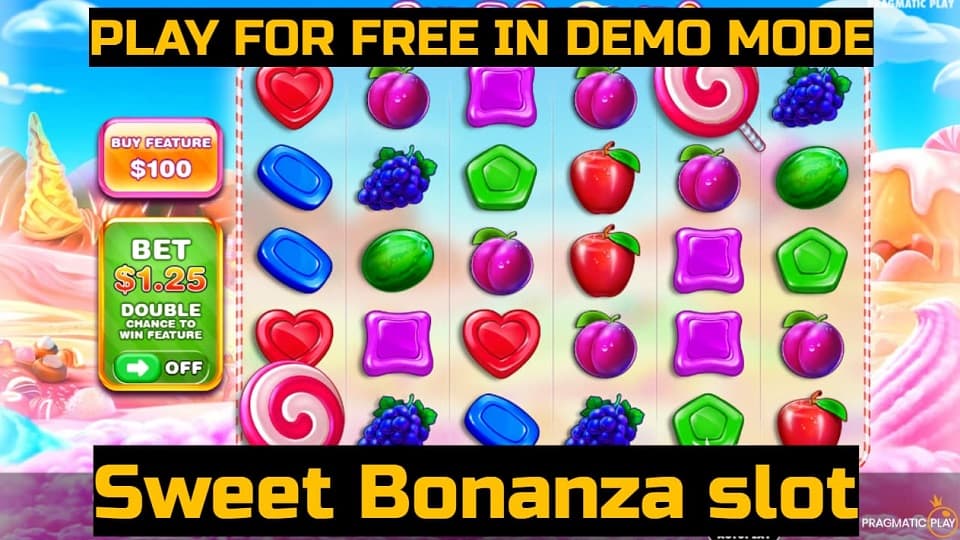 Sweet Bonanza slot game by Pragmatic Play. Play for free in demo mode.