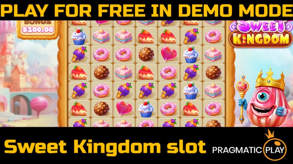 Sweet Kingdom slot game by Pragmatic Play. Play for free in demo mode.