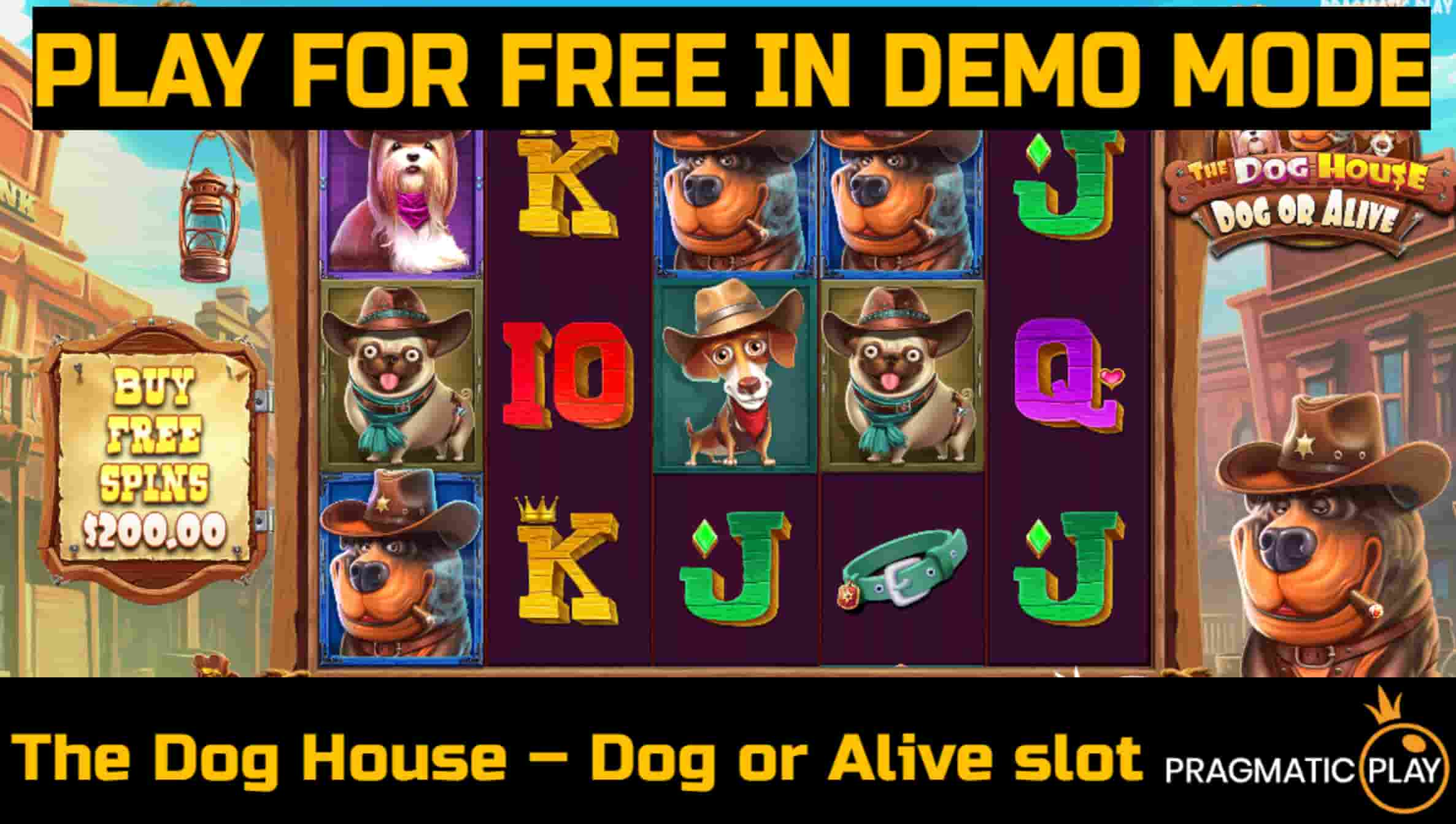 The Dog House – Dog or Alive slot game by Pragmatic Play. Play for free in demo mode.