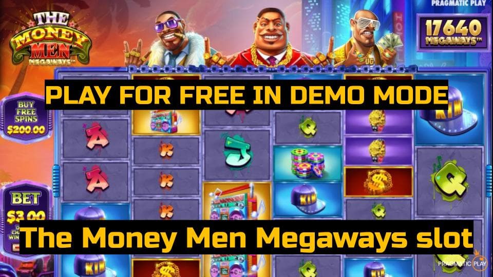 Money Men Megaways slot game by Pragmatic Play. Play for free in demo mode.