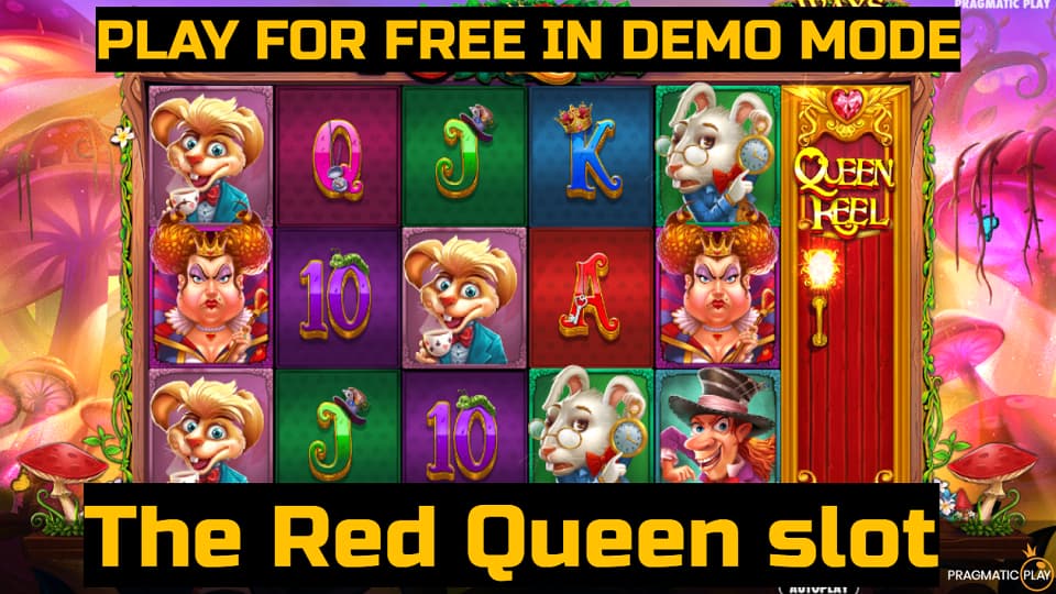 The Red Queen slot game by Pragmatic Play. Play for free in demo mode.