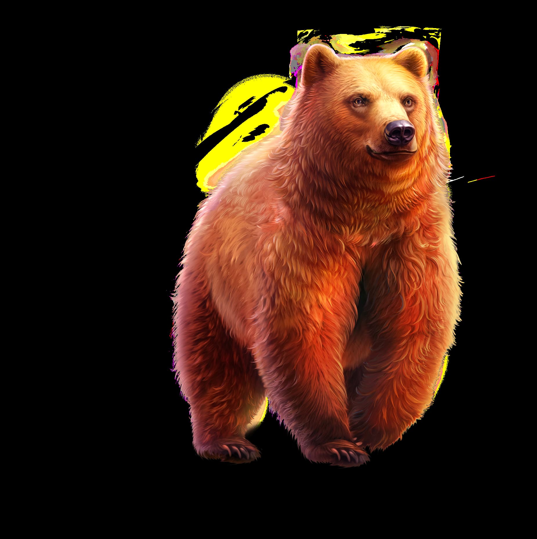 The Bear, another character from the Timber Stacks slot game