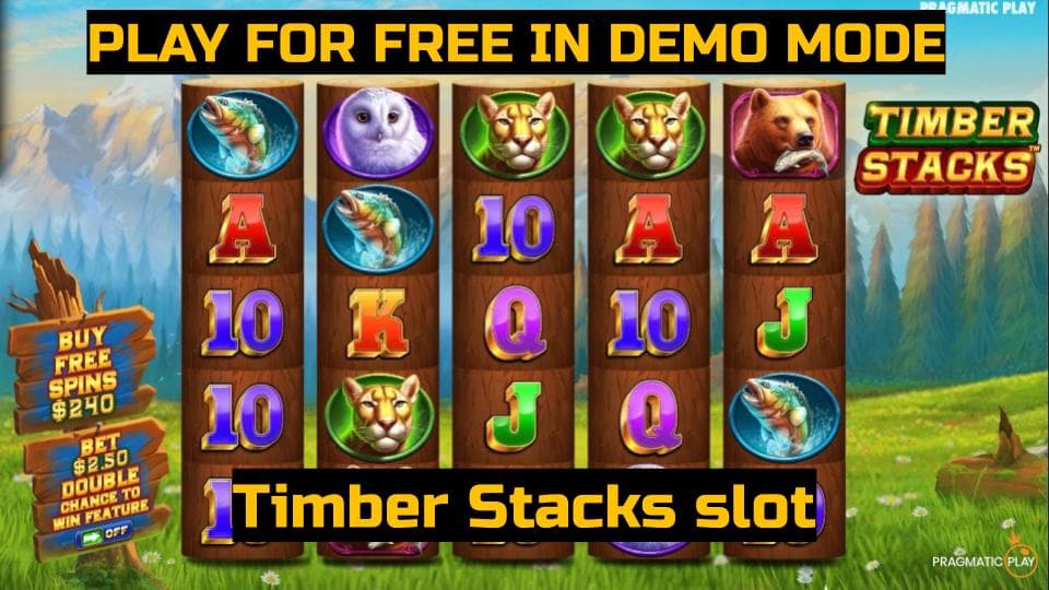 Timber Stacks slot game by Pragmatic Play. Play for free in demo mode.