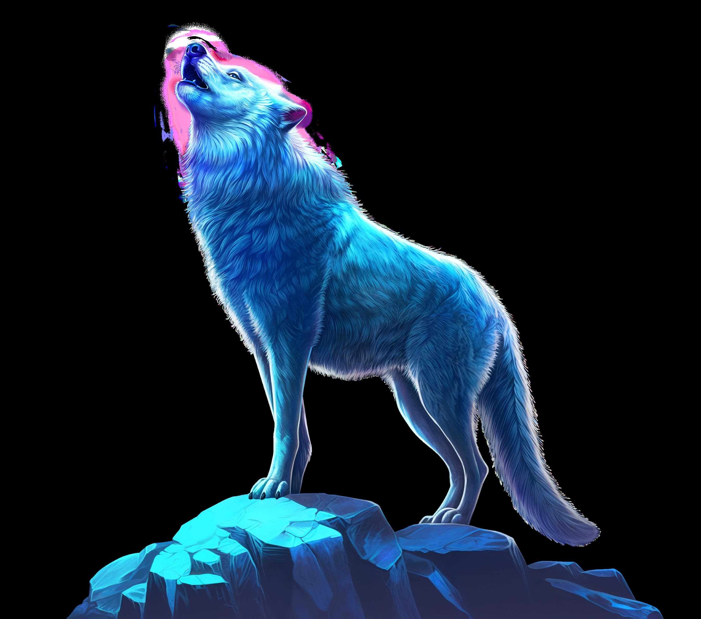 The Howling Wolf - Timber Stacks slot game