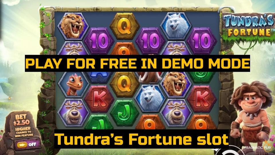 Tundra's Fortune slot game by Pragmatic Play. Play for free in demo mode.