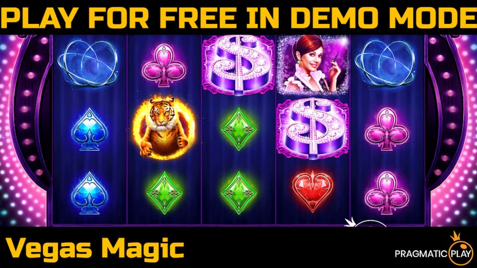 Vegas Magic slot game by Pragmatic Play. Play for free in demo mode.