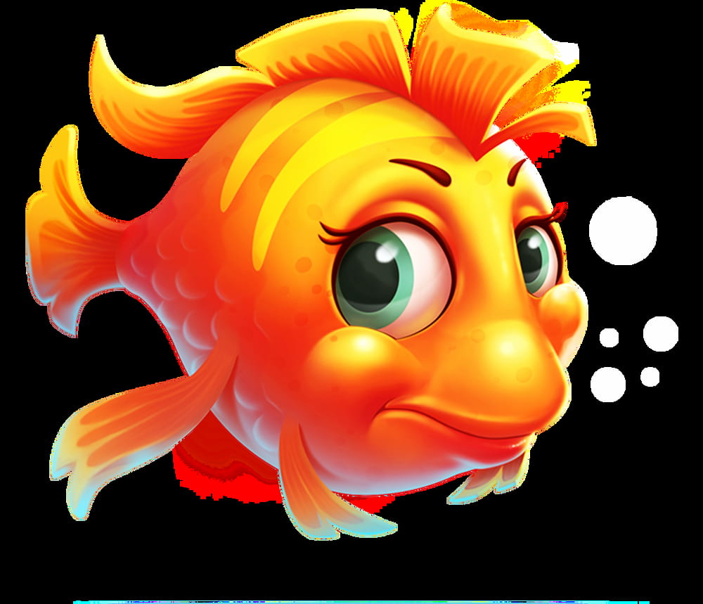 Another one of the fishes in the Wild Depths slot game