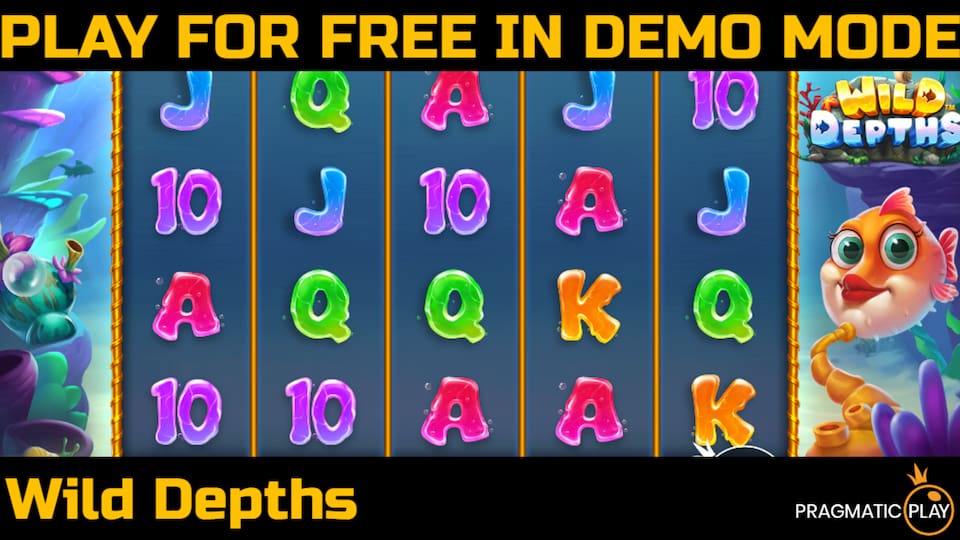 Wild Depths slot game by Pragmatic Play. Play for free in demo mode.