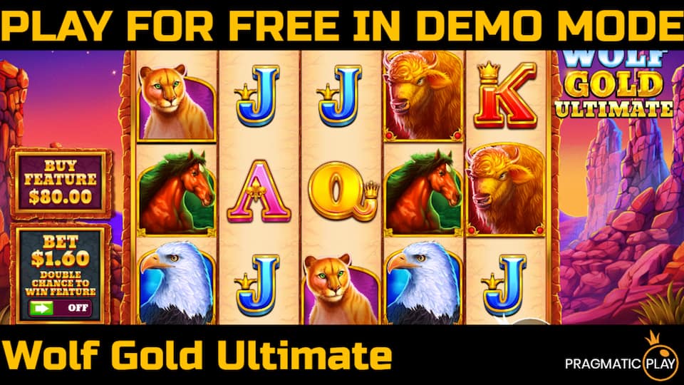 Wolf Gold Ultimate slot game by Pragmatic Play. Play for free in demo mode.