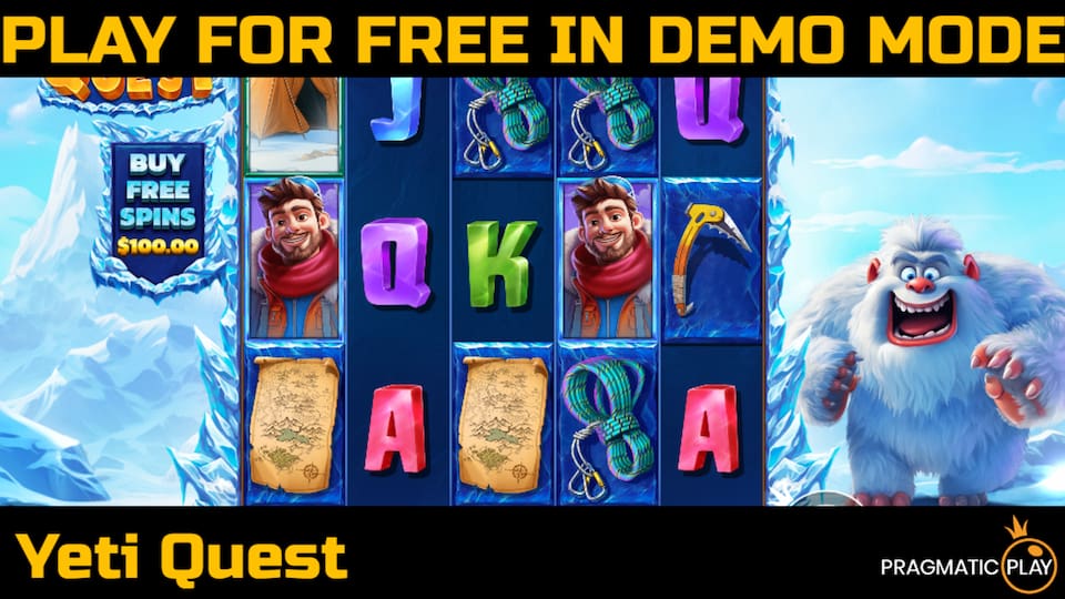 Yeti Quest slot game by Pragmatic Play. Play for free in demo mode.