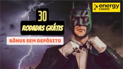 Energy Casino 30 Rodadas Grátis sem depósito com código promocional