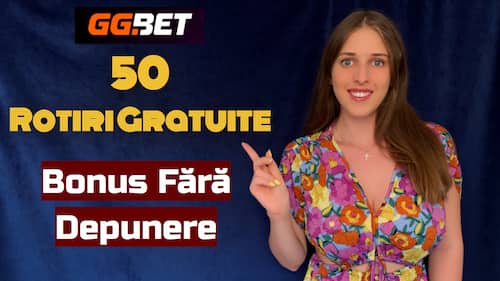 Bonus fără depunere 50 de rotiri gratuite la GG.Bet Casino cu cod promoțional
