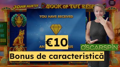 Primește un bonus de 10 € Bonus Buy la Oscarspin Casino fără depozit
