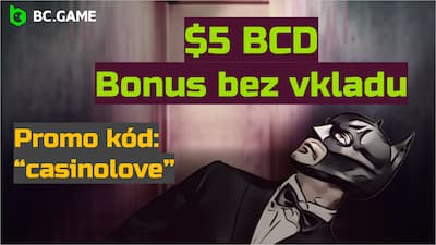 BC.Game Casino bonus 5$ BCD bez vkladu a promo kód