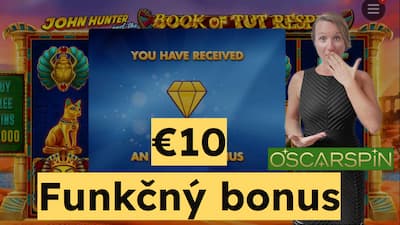 Získajte 10 € Bonus Buy v kasíne Oscarspin bez nutnosti vkladu