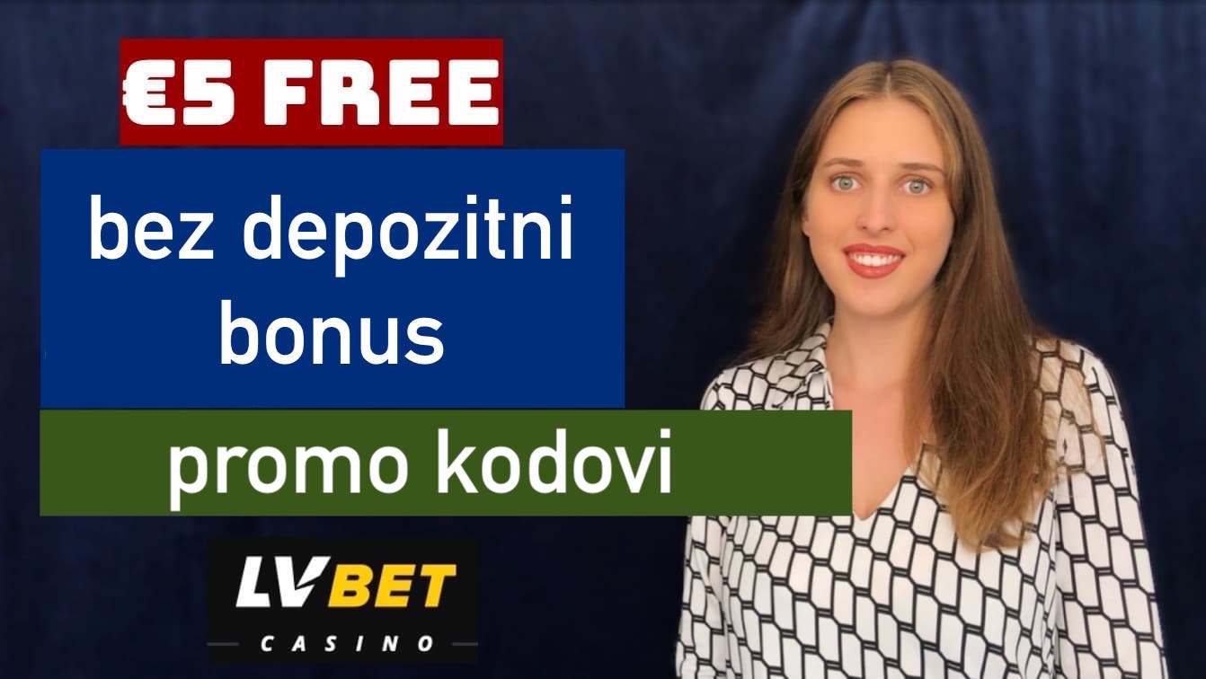 LVBET Casino bez depozitni bonus 5€