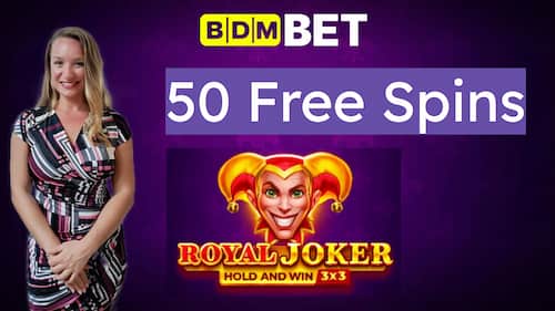 BDMBet Casino 50 gratis snurr utan insättning bonus