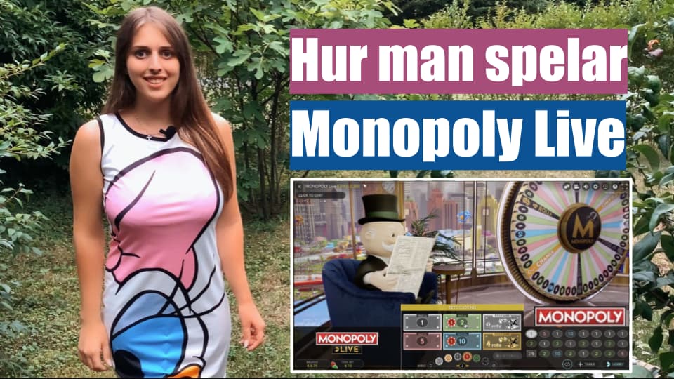 Hur man spelar spelet Monopoly Live