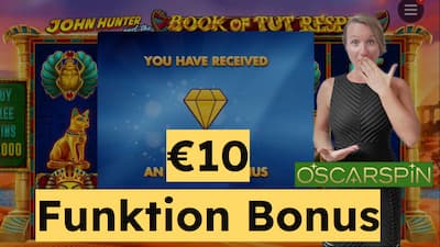 Få en 10 € Bonus Buy på Oscarspin Casino utan insättning