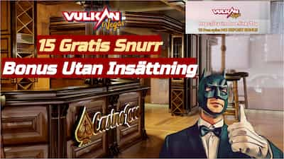 Vulkan Vegas Casino 15 gratis snurr utan insättning med kampanjkod